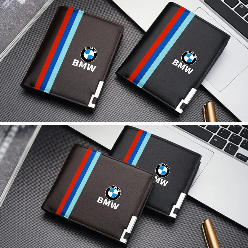 BMW Leather Car Logo Wallet