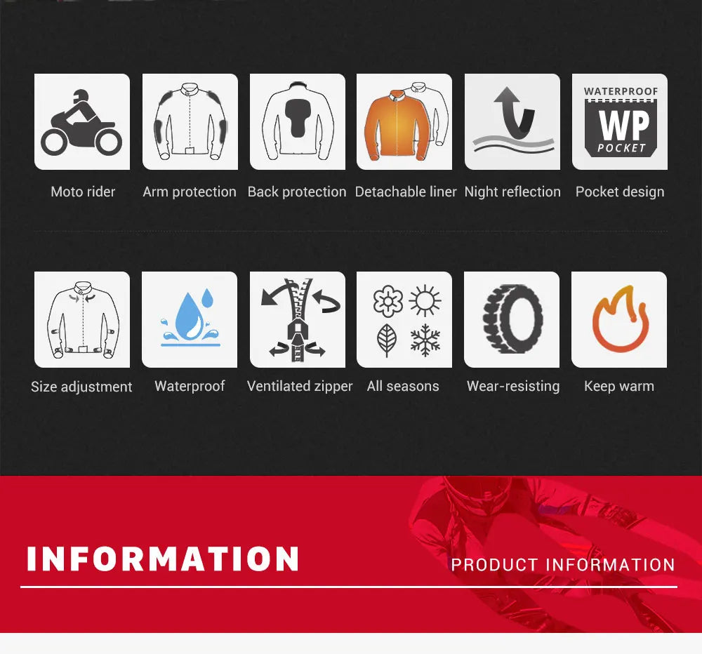 Waterproof Motorcycle Jacket