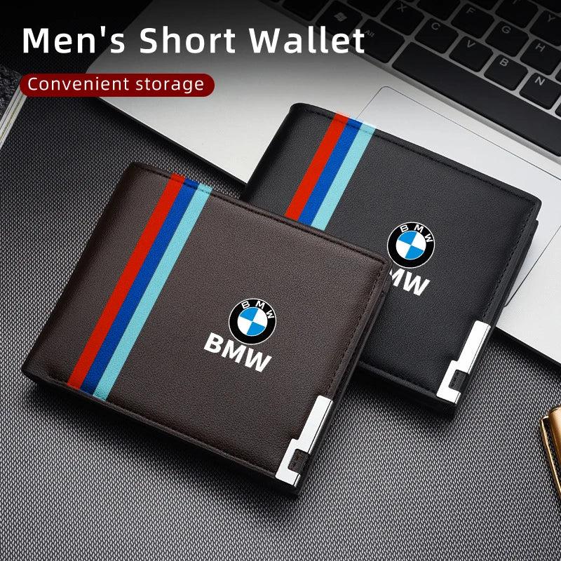 BMW Leather Car Logo Wallet