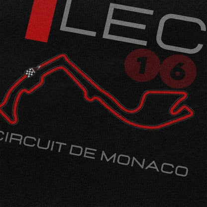 Charles Leclerc Circuit De Monaco T Shirt