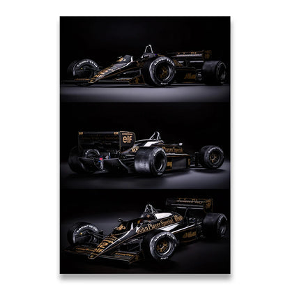 Ayrton Senna F1 Canvas