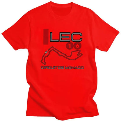 Charles Leclerc Circuit De Monaco T Shirt