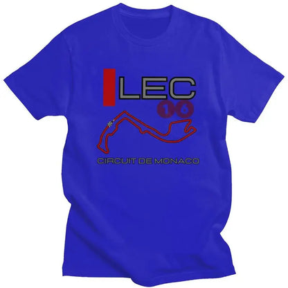 Charles Leclerc Circuit De Monaco T Shirt