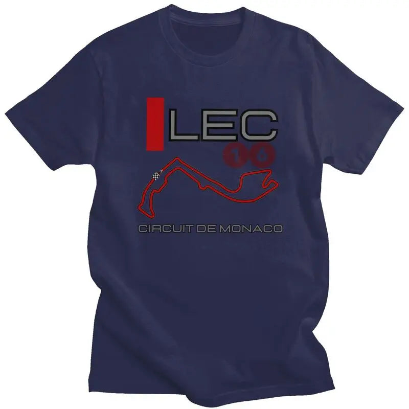 Charles Leclerc Circuit De Monaco T Shirt