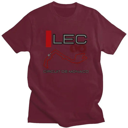 Charles Leclerc Circuit De Monaco T Shirt